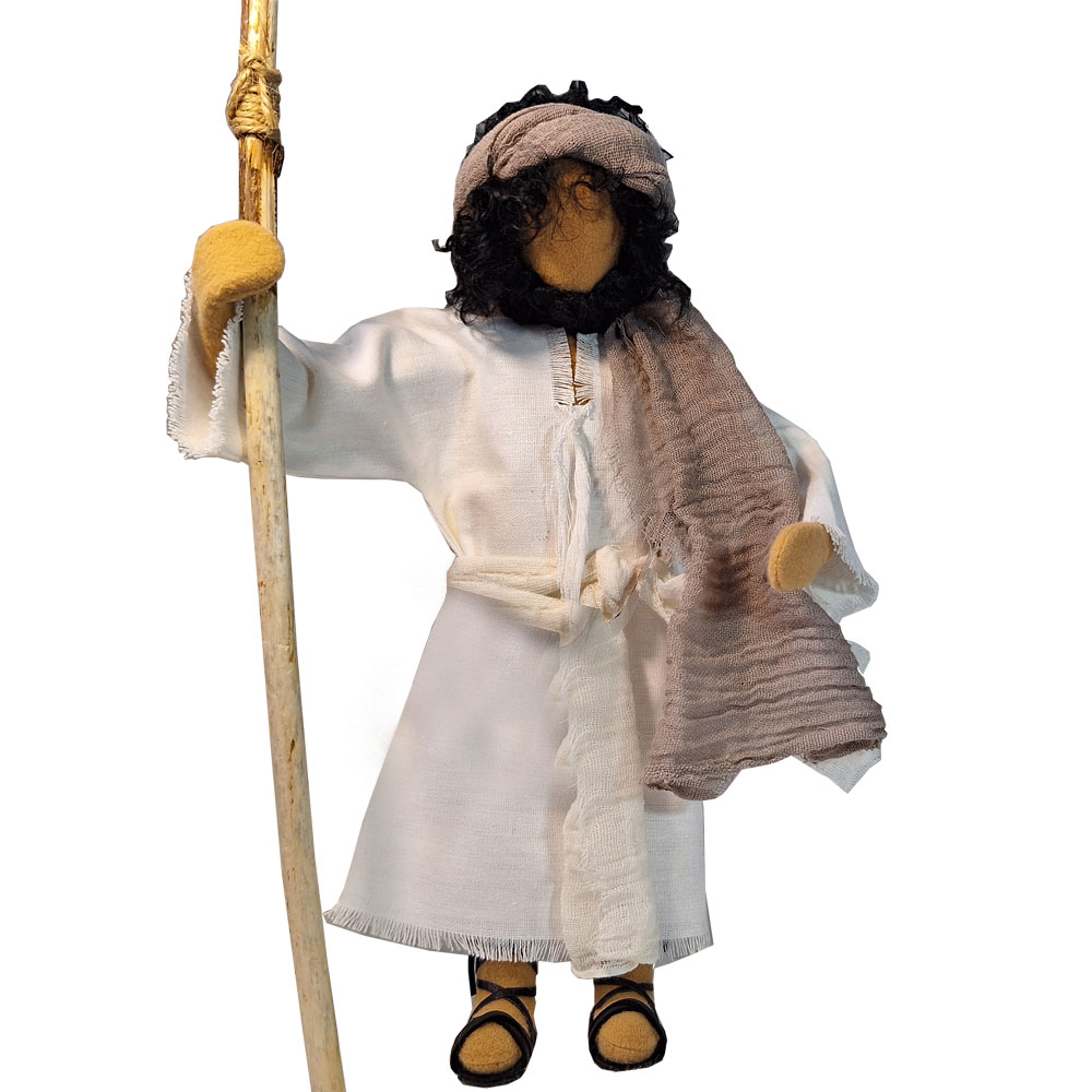 Jesus im schlichten Kleid   Kleidung   Schuhe 