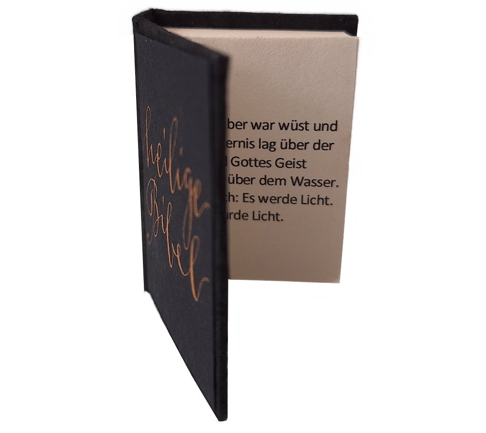 Bibel - 5cm hoch
